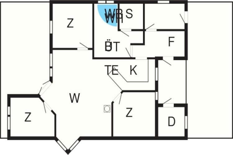 6 Person Holiday Home In Ansager 外观 照片